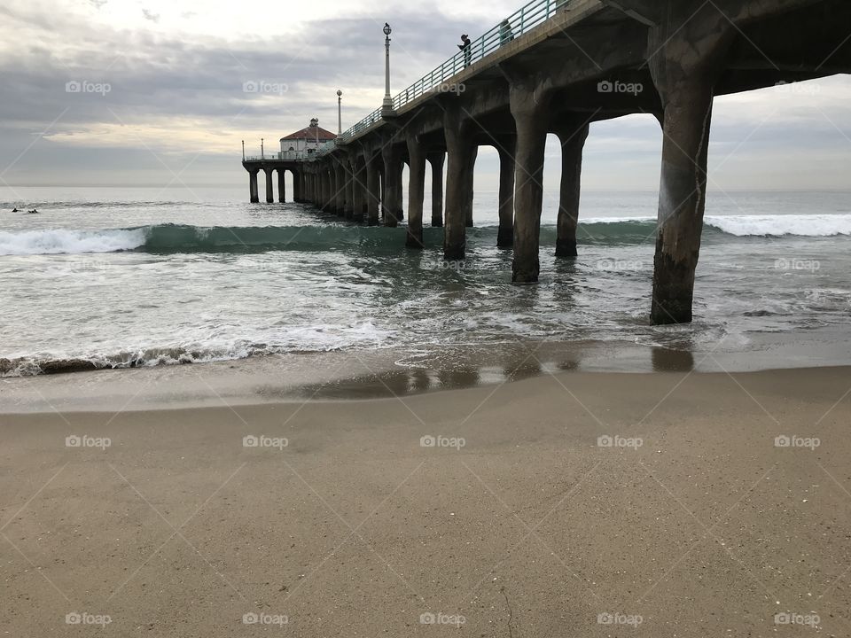 Manhattan beach pier