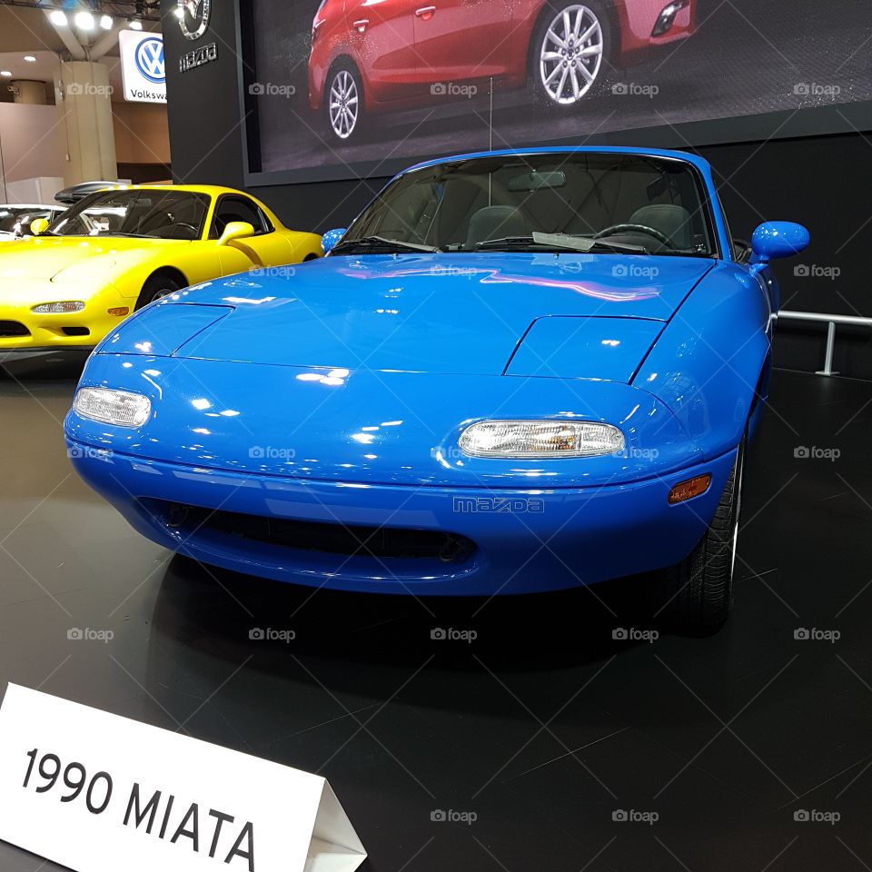 miata at autoshow toronto