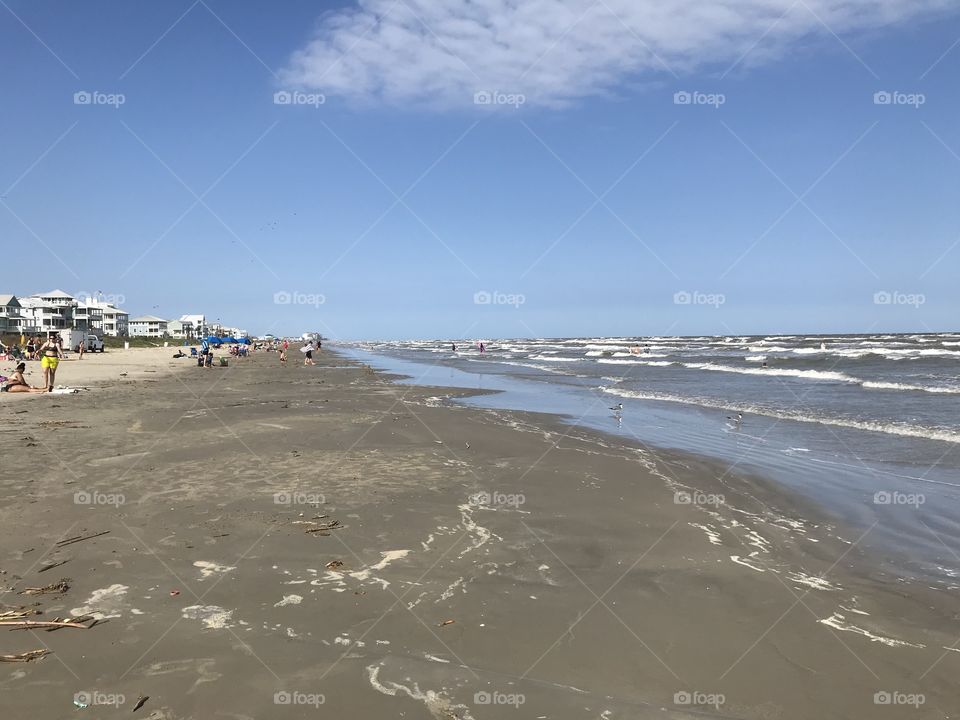 Texas beach