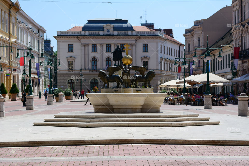 City center Szeged Hungary