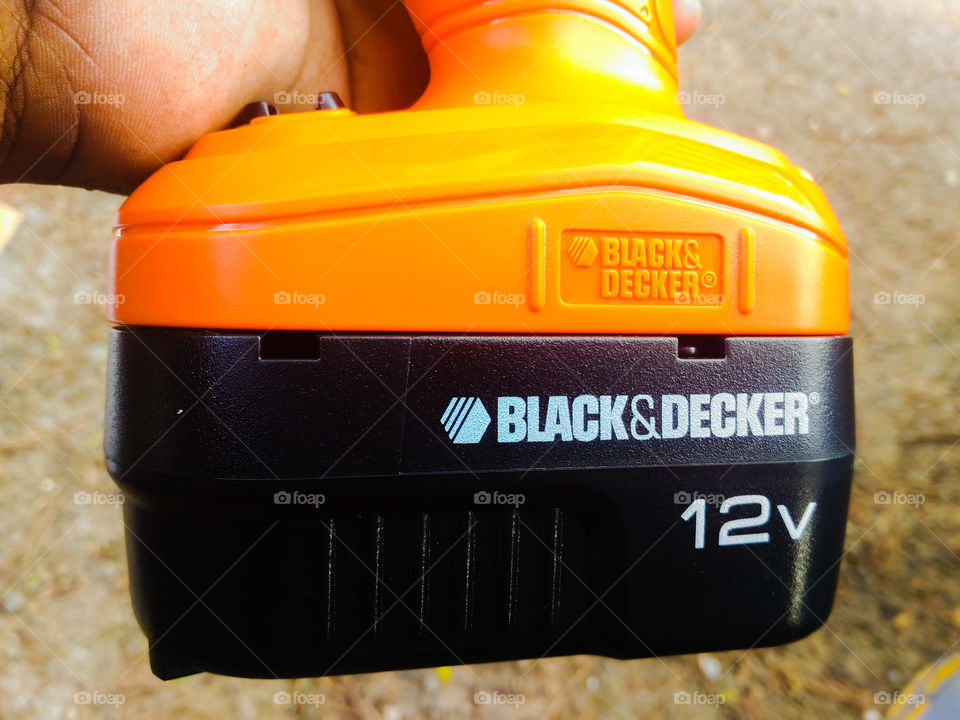 Black & Decker battery drill