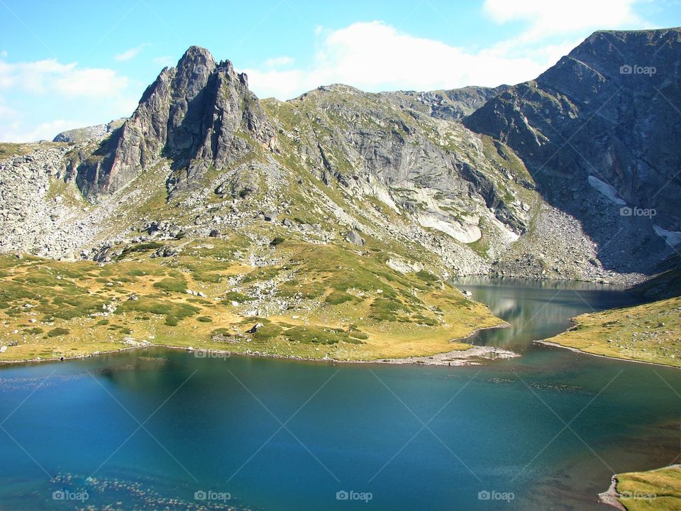 Rila mountain, mountain lake, Bulgaria