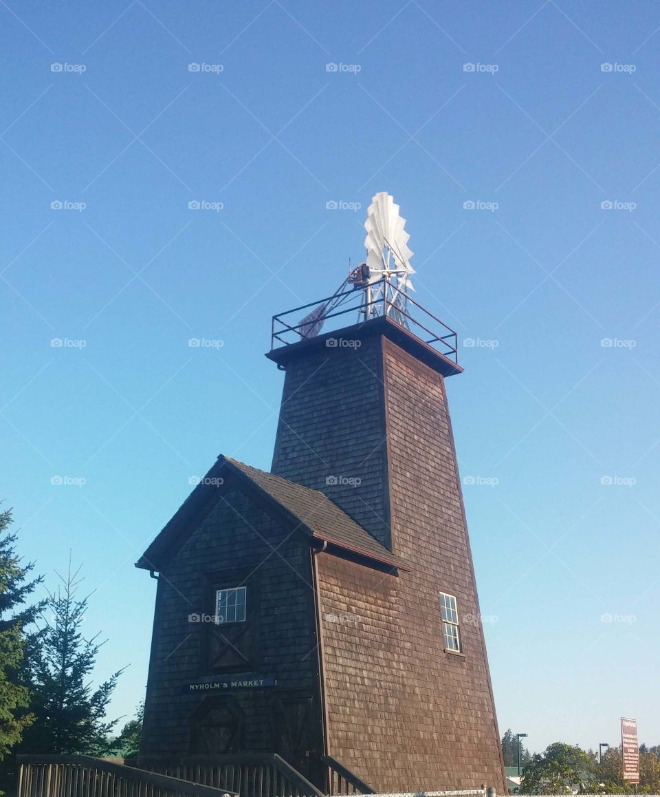 Nyholm's Market Windmill. Nyholm's Market Windmill