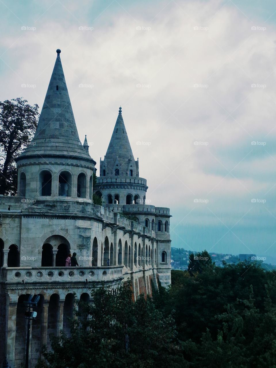 the bastion of fishermen in Budapest