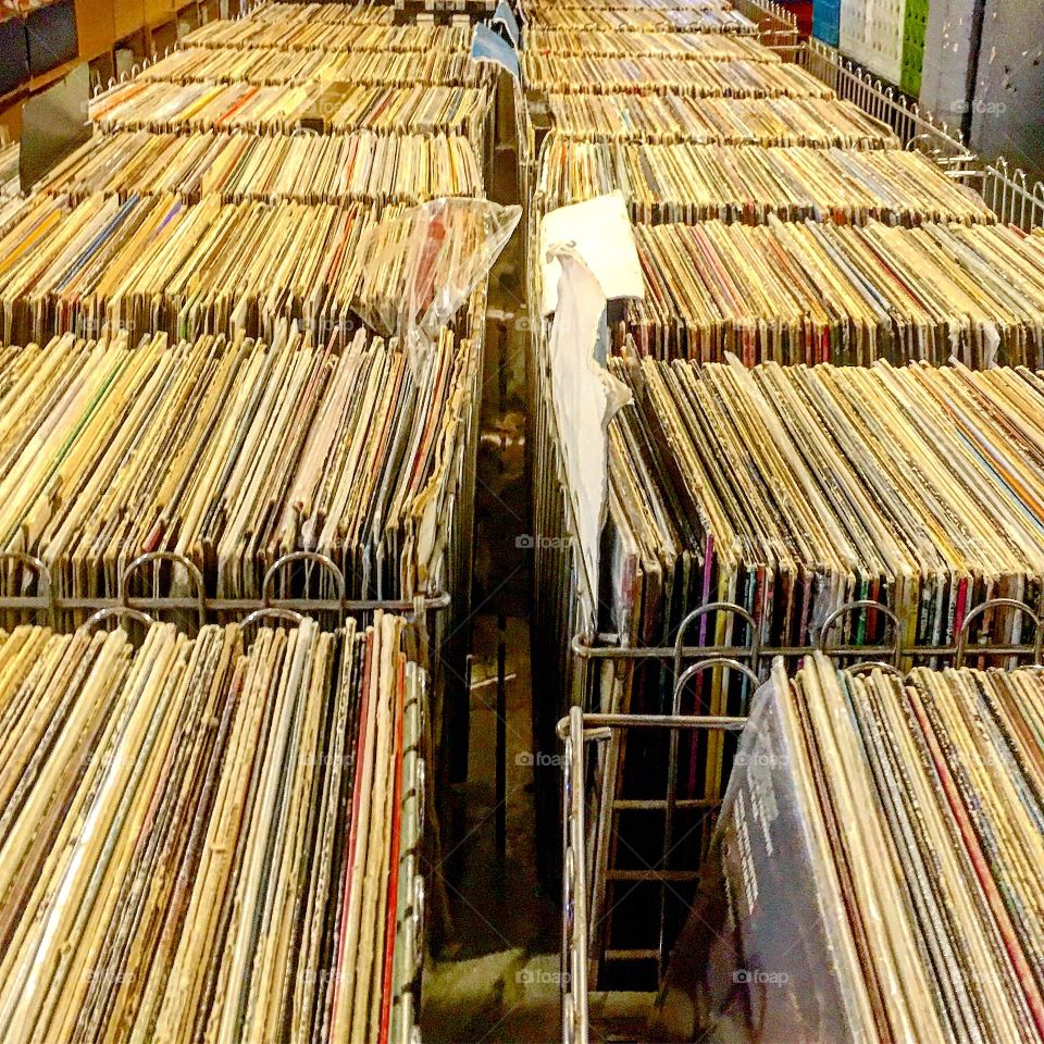 record aisle