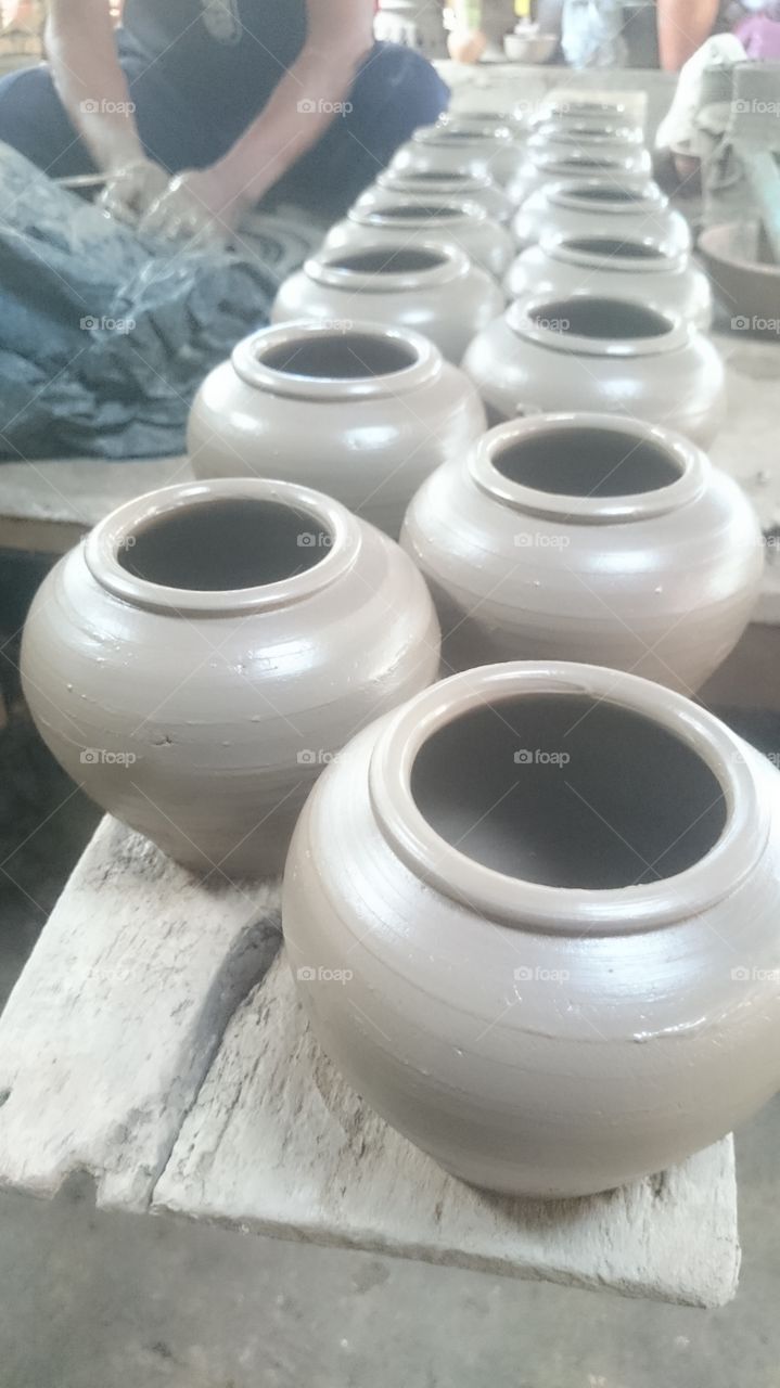 Pottery, Ceramic, Pot, No Person, Container