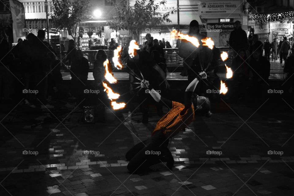 Fire Dancing Show