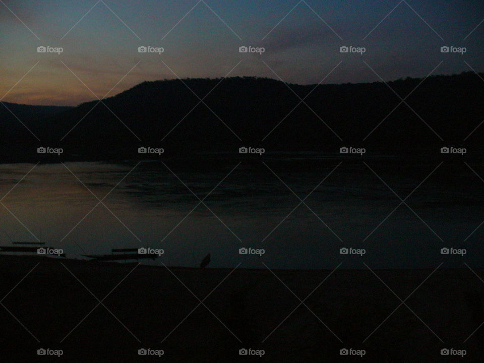 Sunset, Dawn, Landscape, Fog, Evening