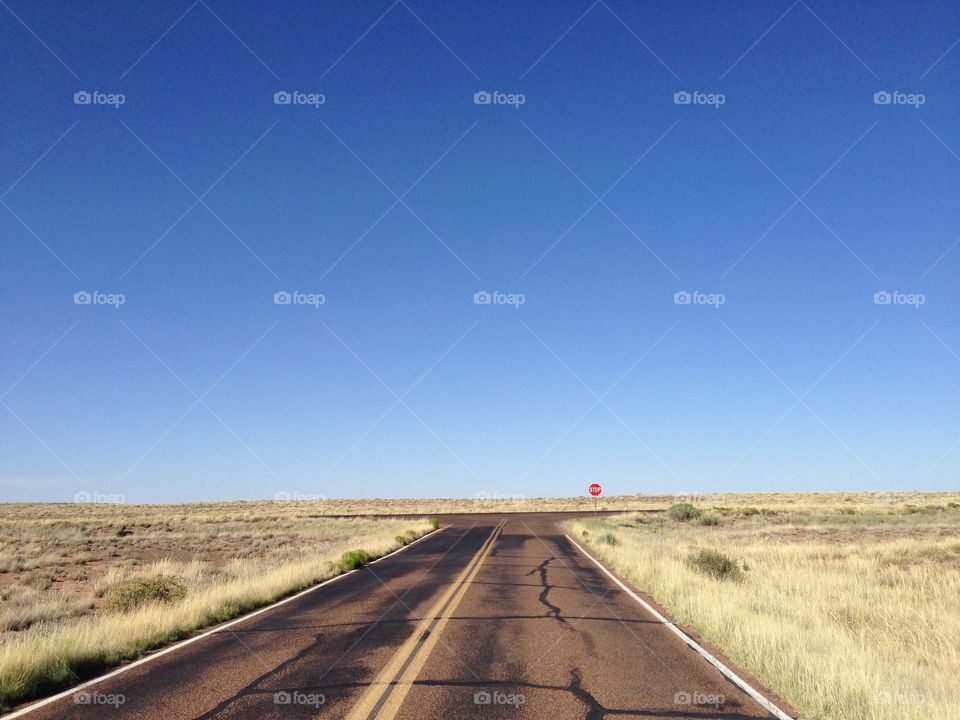 Edge of the world. Arizona highway