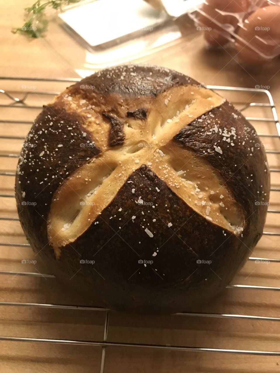 Pretzel Bread