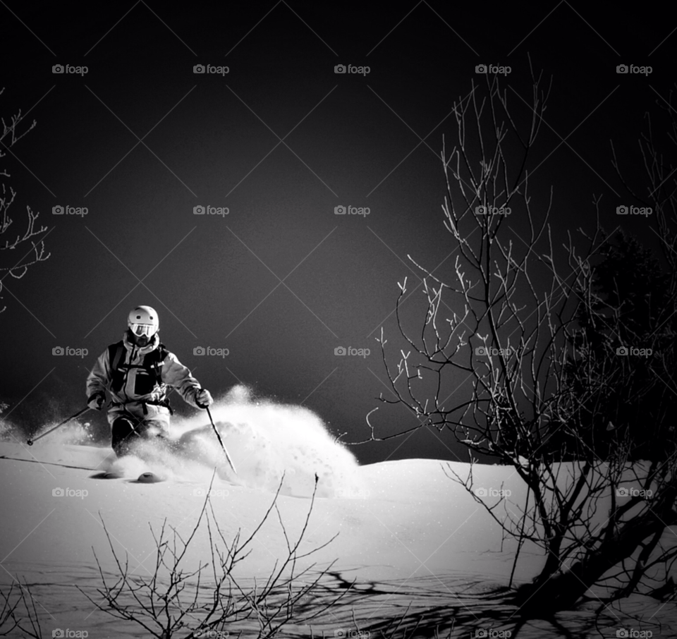 avoriaz snow winter sun by hannessoderlund