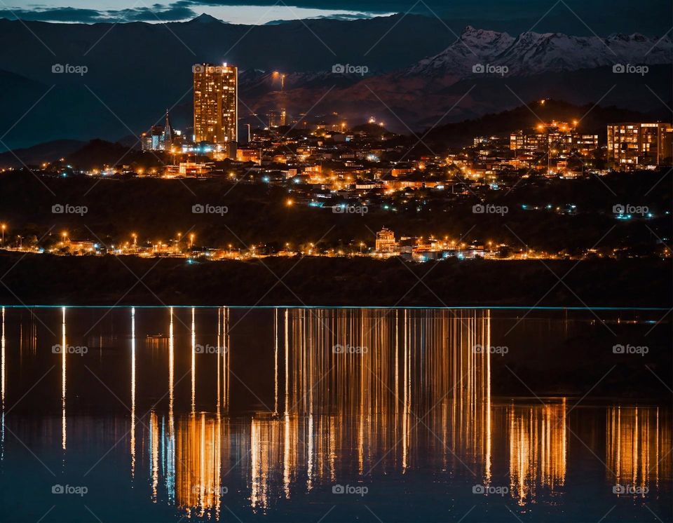 Skyline de Puerto Aysén