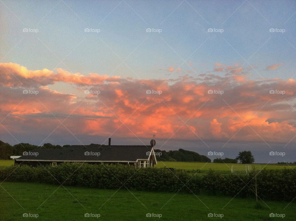 vacation rain denmark thunder by greirik