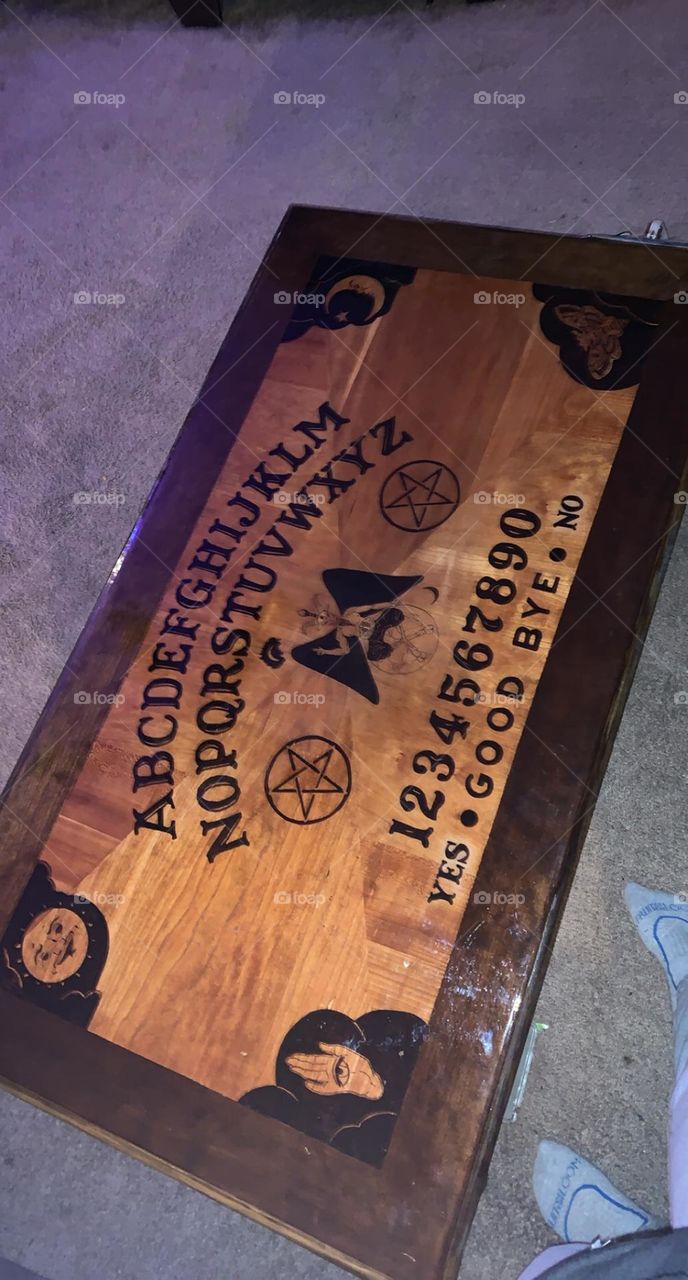 COOL CUSTOM OUJIA BOARD 