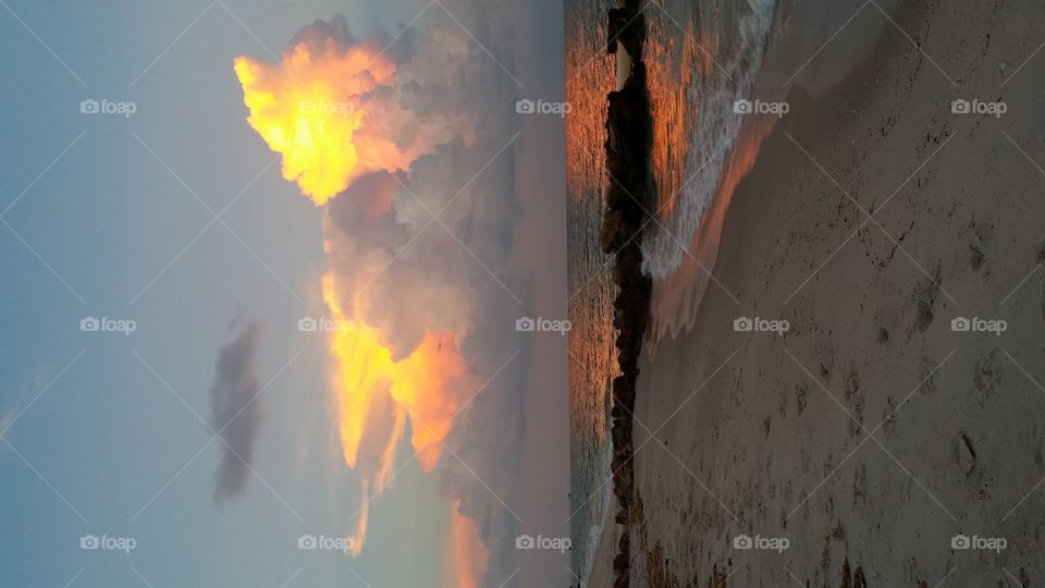 Reflection on the Sea