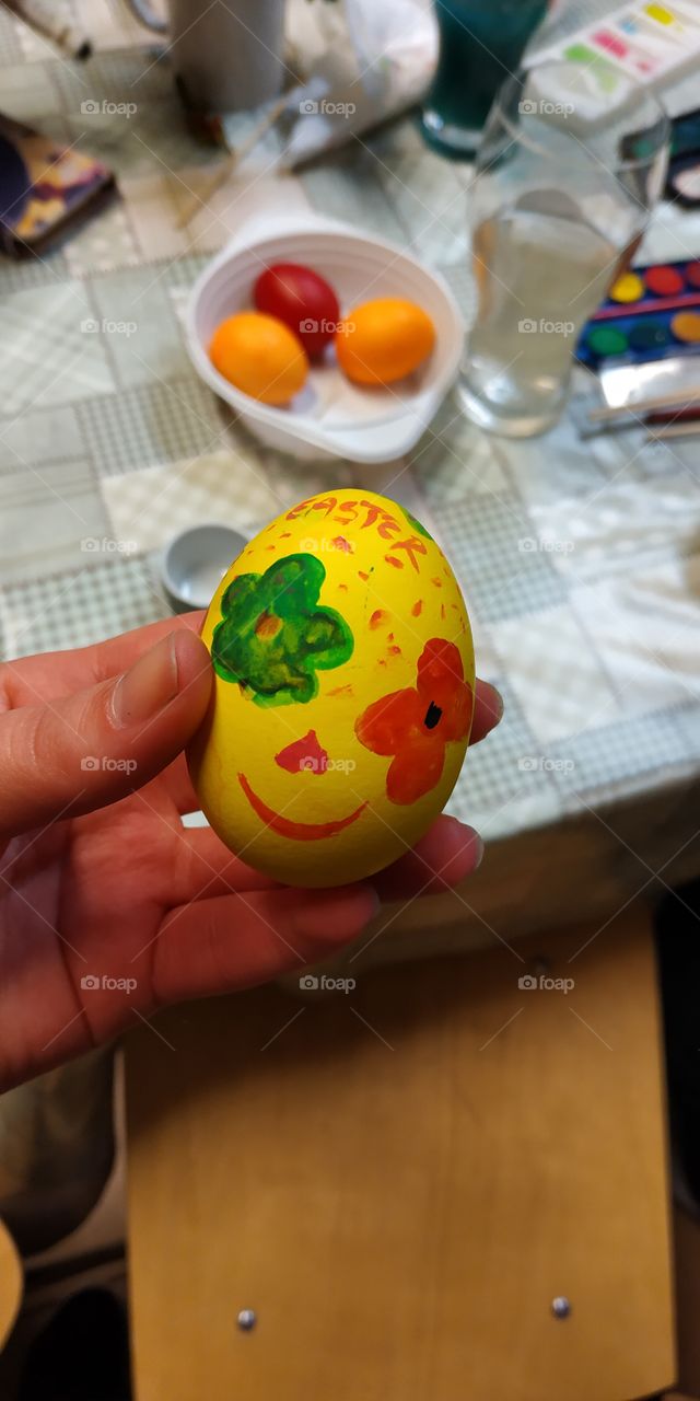 my mexican-weird Easter egg 😄🥚 Happy Easter!