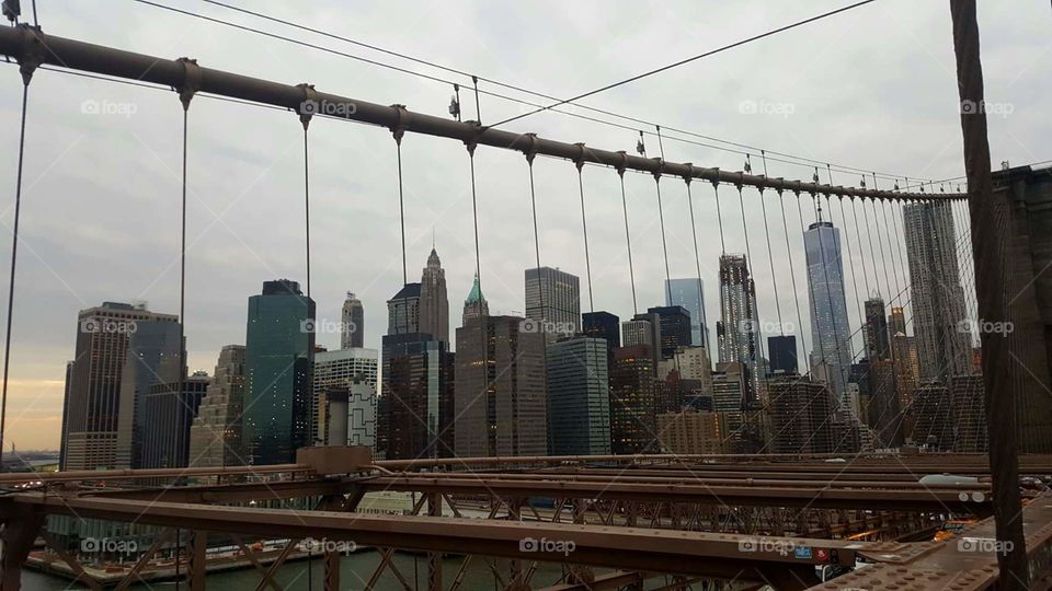 Brooklyn Bridge,  New York City