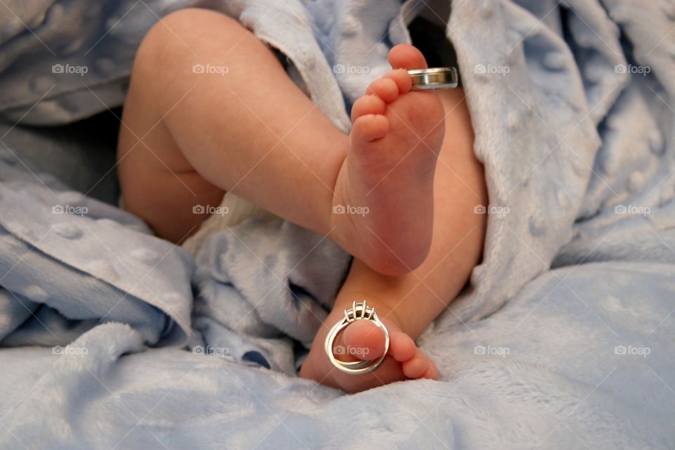 Baby boy feet