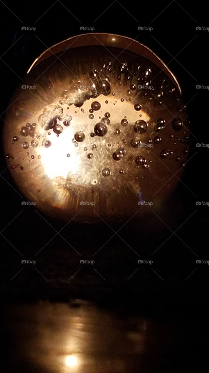 candle lit sphere