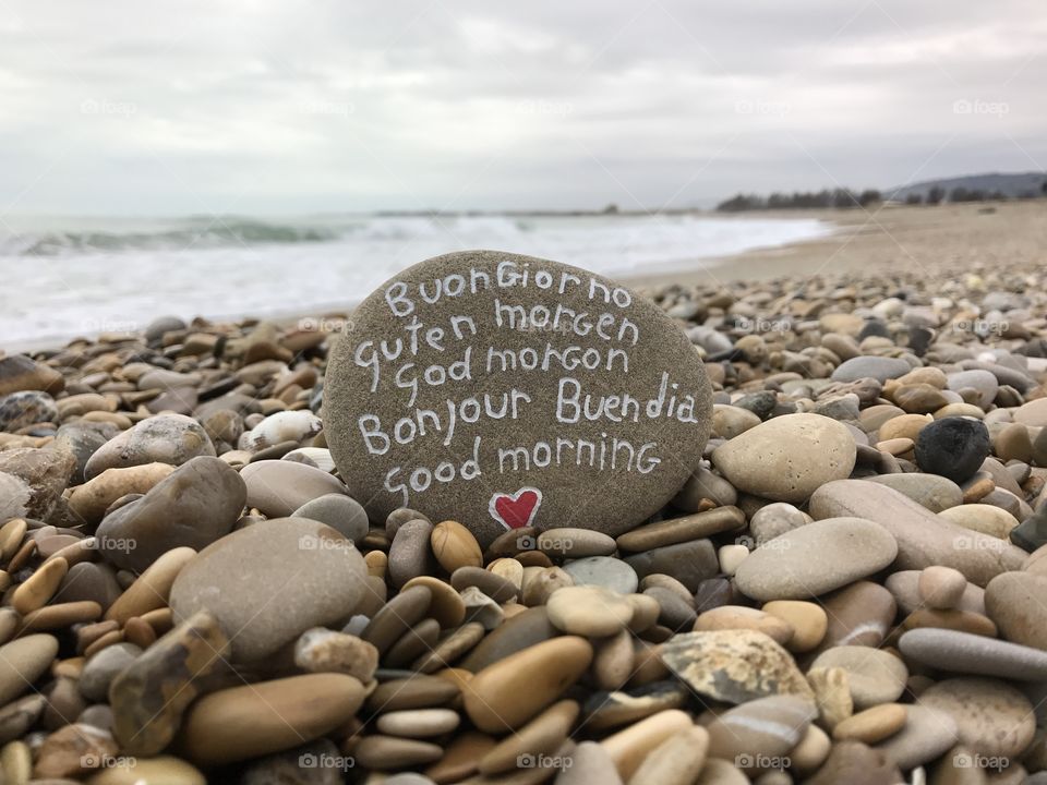 Beach, Nature, Seashore, Zen, Stone