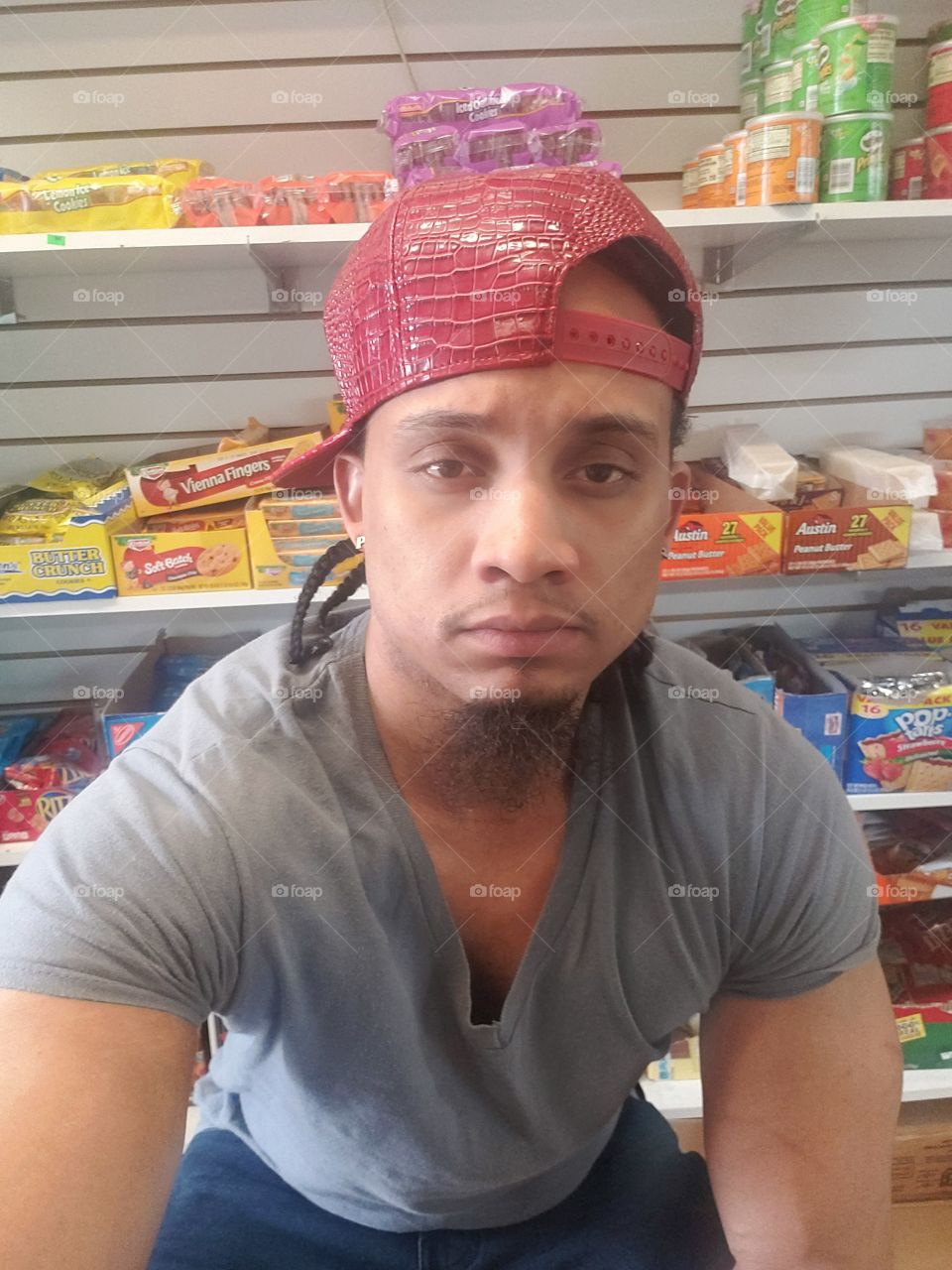 sitting at corner store waiting for food