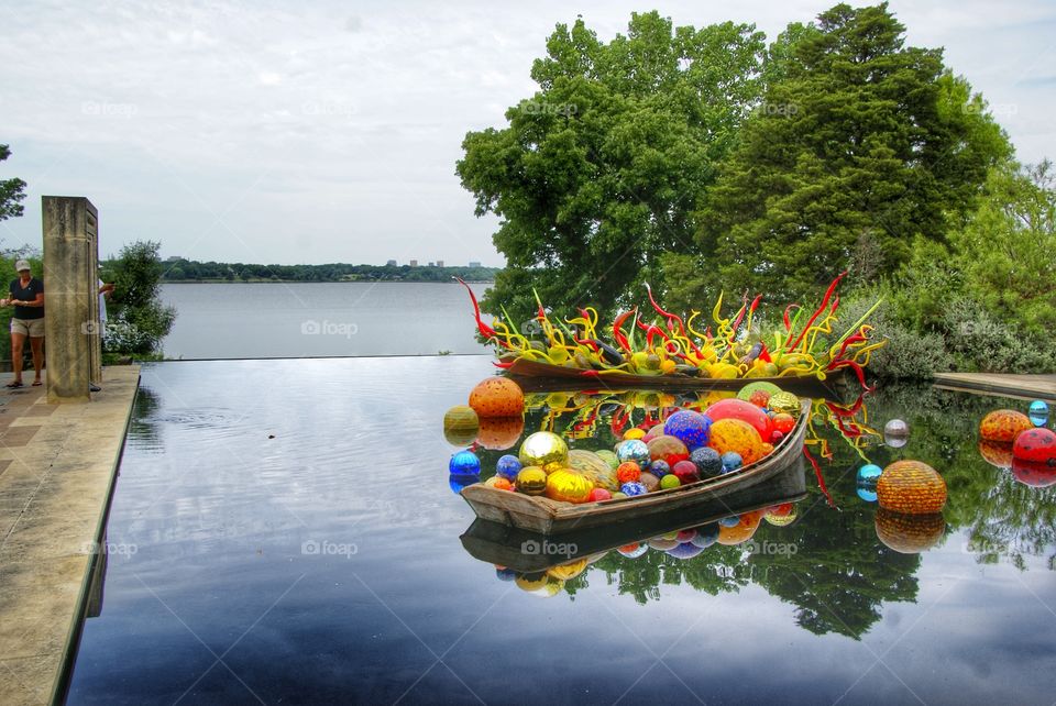 Boats of glass balls