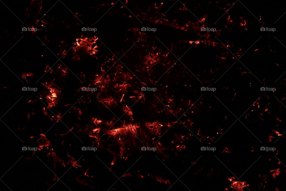 A nice evening to sit around a warm fire and watch till the warm coals die.