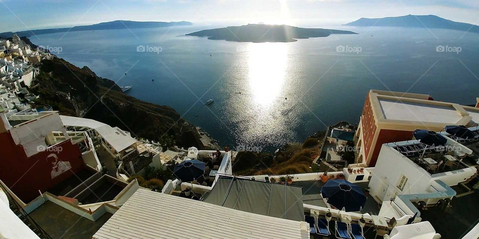 Water And suites in oia Santorini