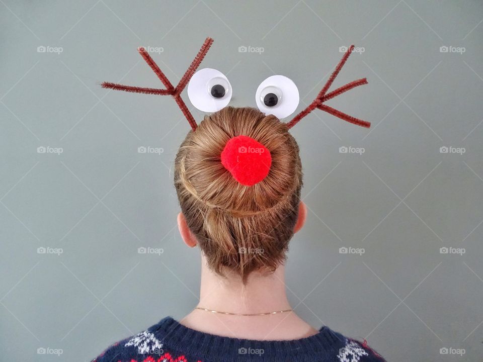 Christmas hairstyle