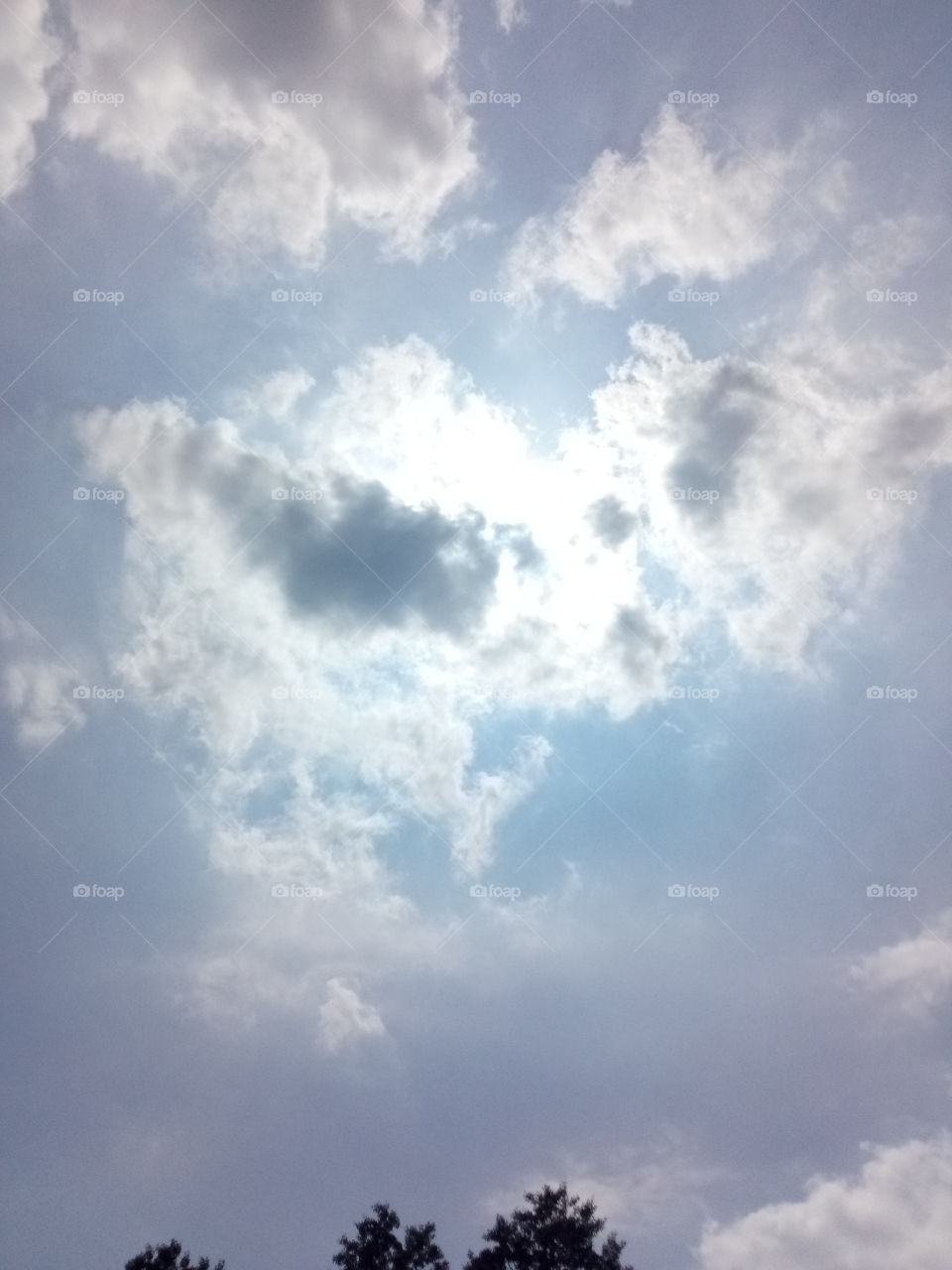 clouds and sun ⛅#1