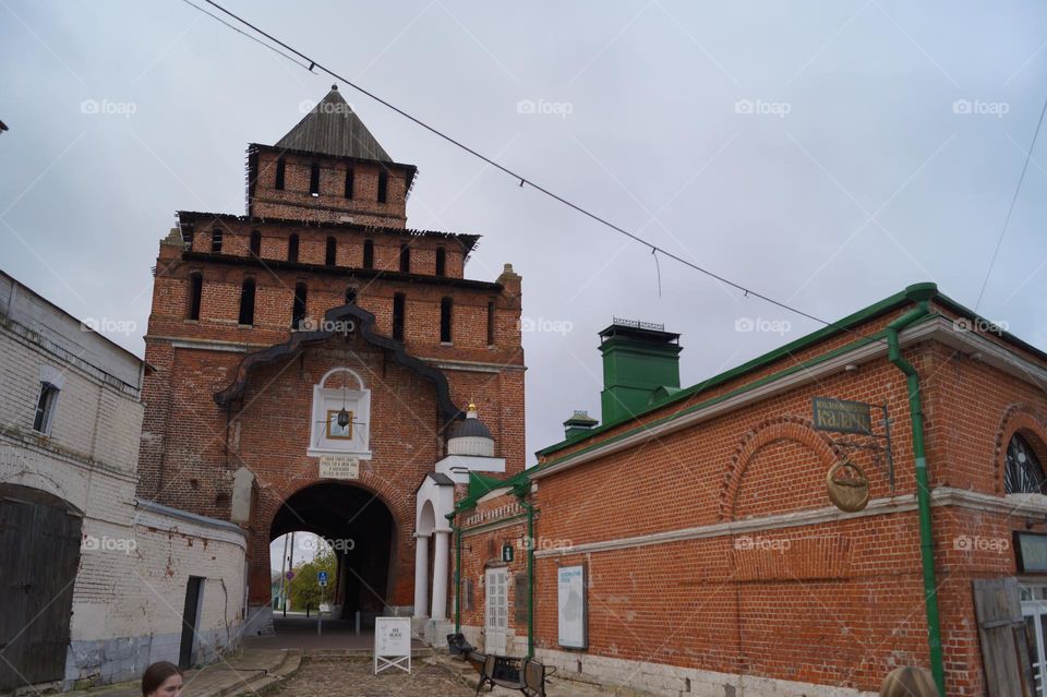 Пятницкие ворота Коломенского Кремля. Калачная