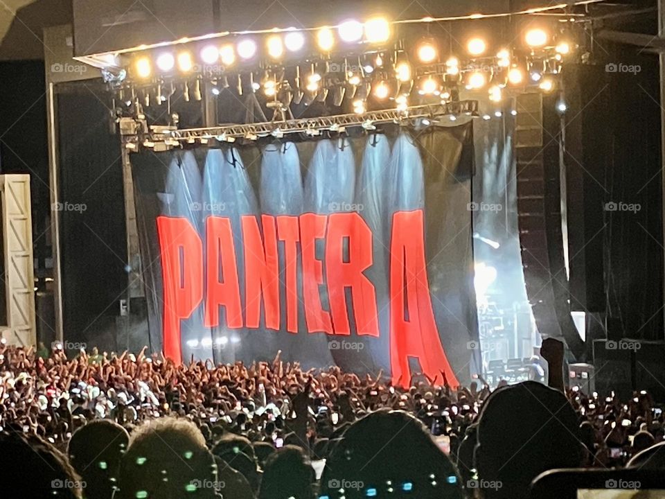 Pantera Rock Concert Houston, TX.