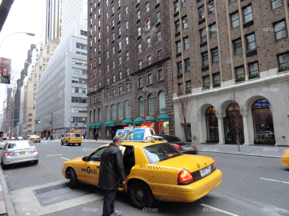 buildings taxi yellowcab madison by feche_103