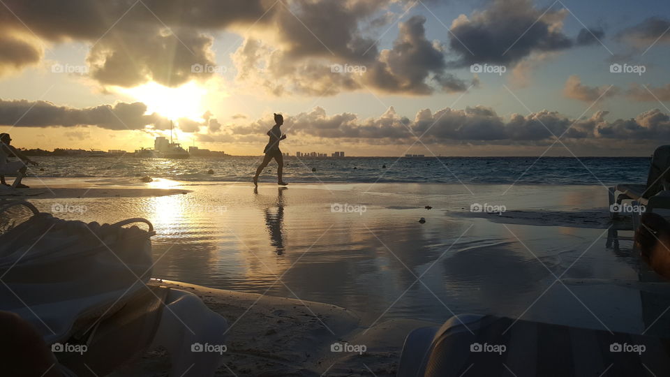 jogging - Mexico Cacun
