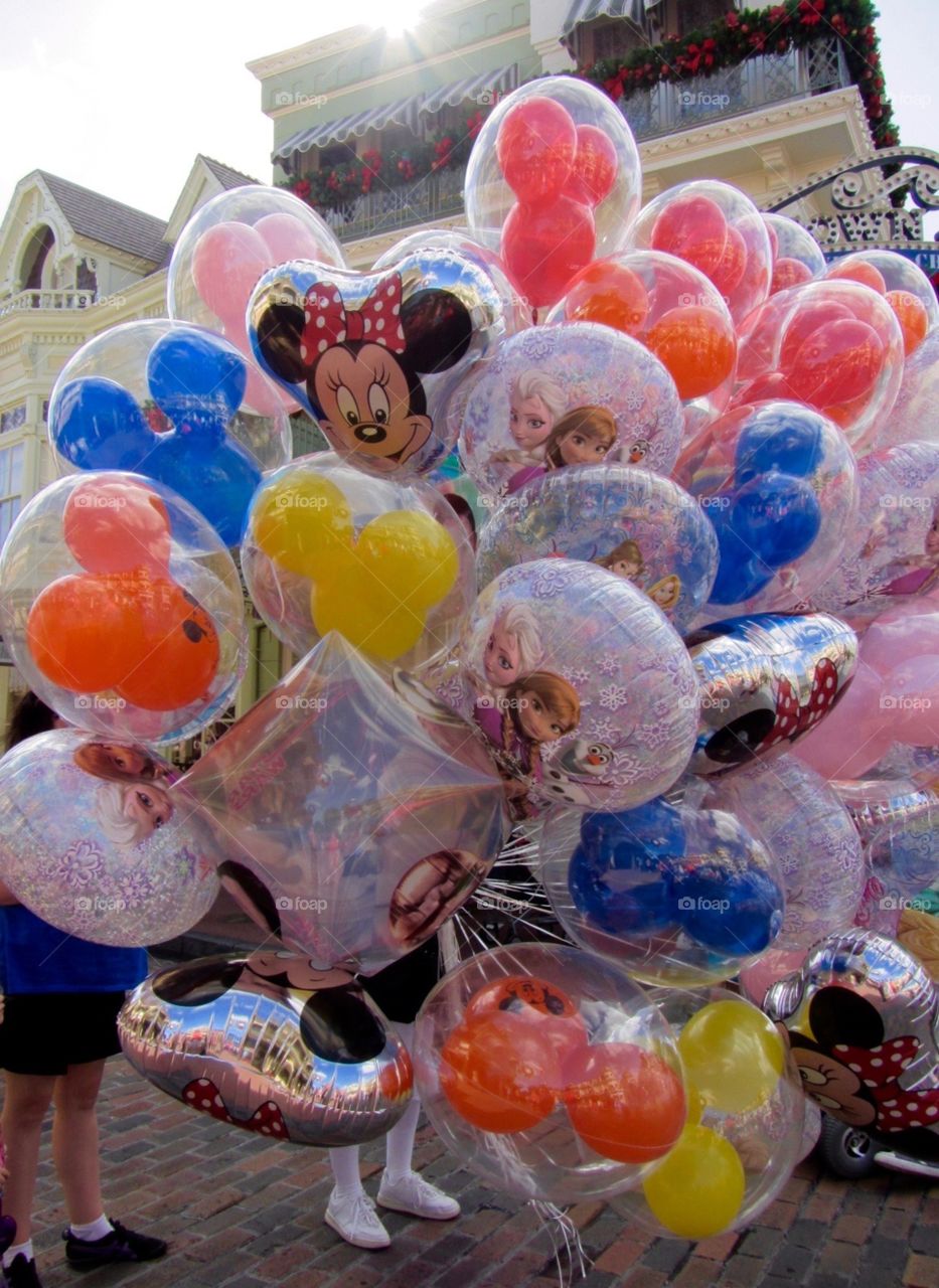 Balloons in Disney