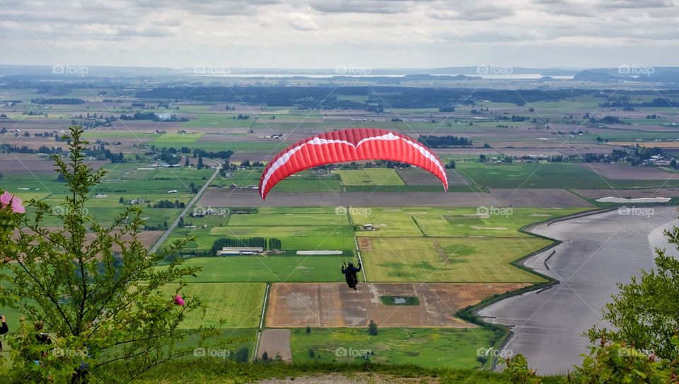 Hang gliding