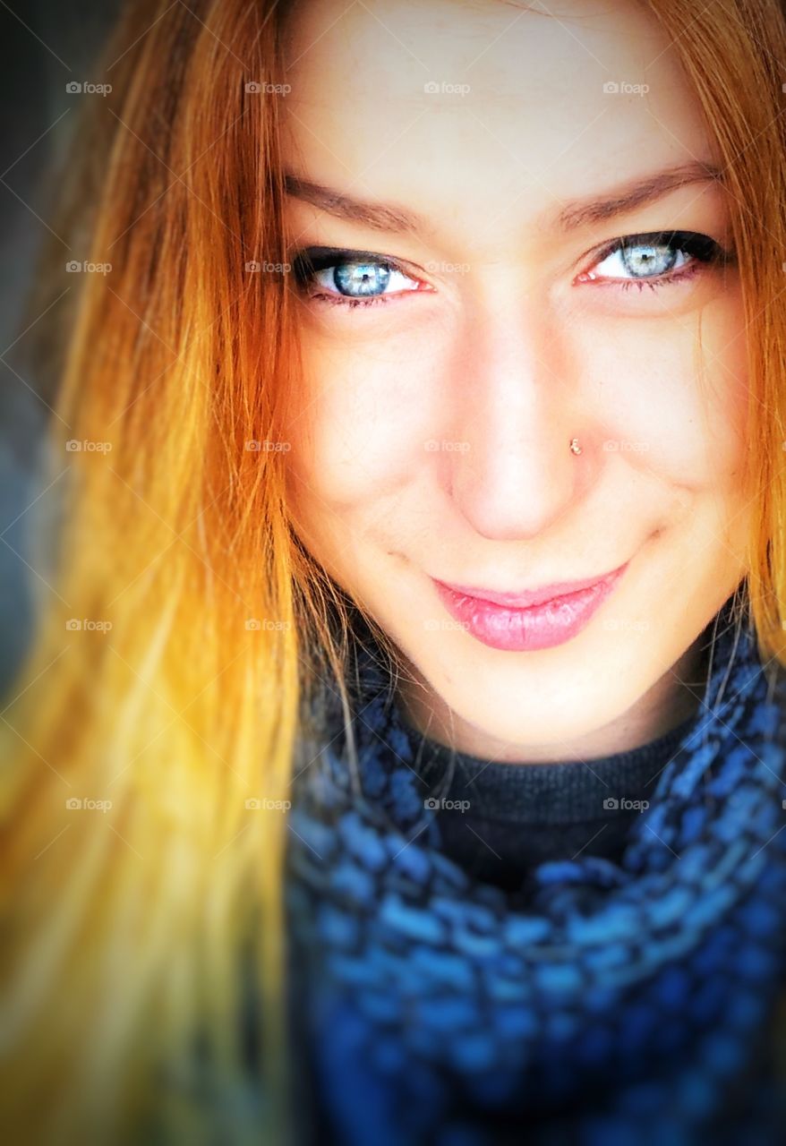 eyes the color of the sky