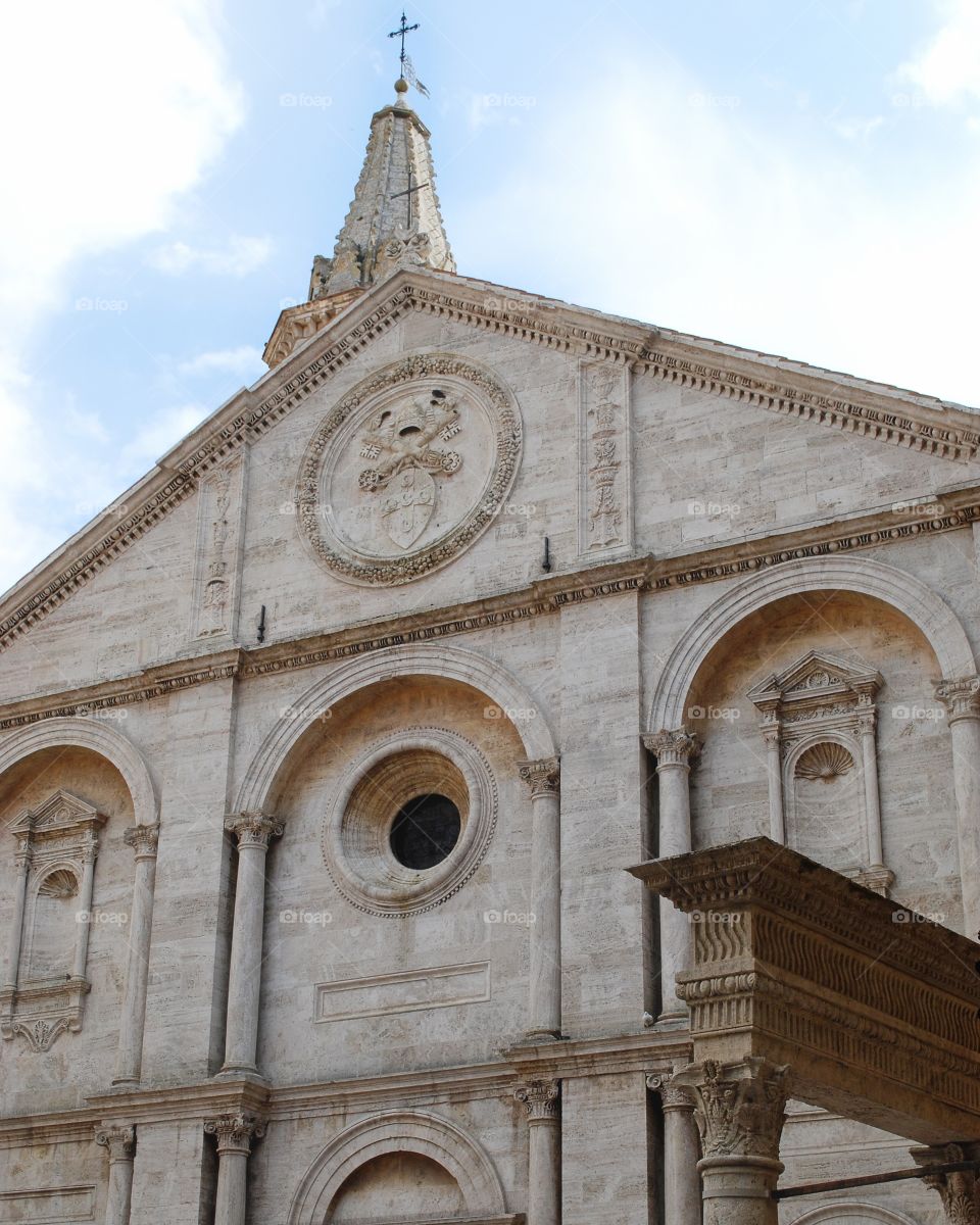 Duomo of Pienza - Pienza, Tuscany, Italy.