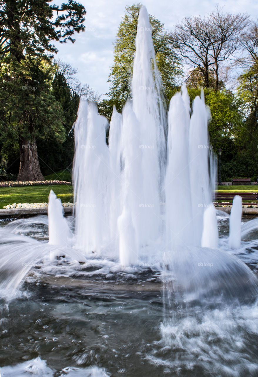 Water fountain at Luxembourg park