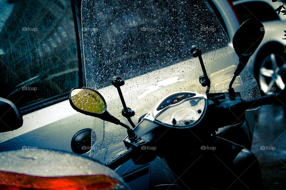 Rainy day on Rome