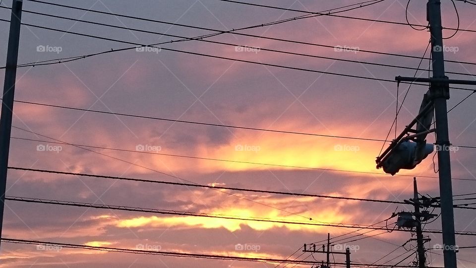 夕陽