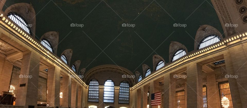 Grand Central Station roof