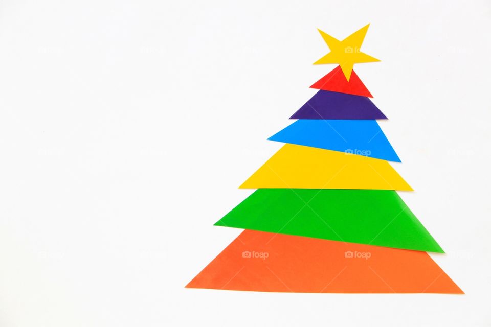 Colorful Christmas Tree