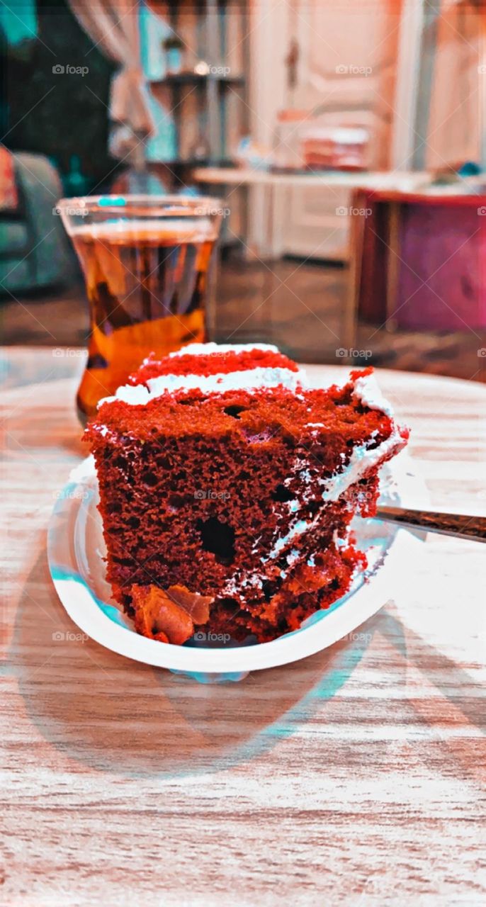 Spend the most beautiful time and good night with my mother and brother’s in our warm home🍵 🫖🍰🏡