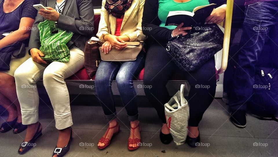 Subway riders