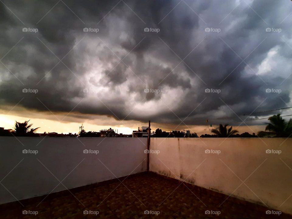 Its about to rain...