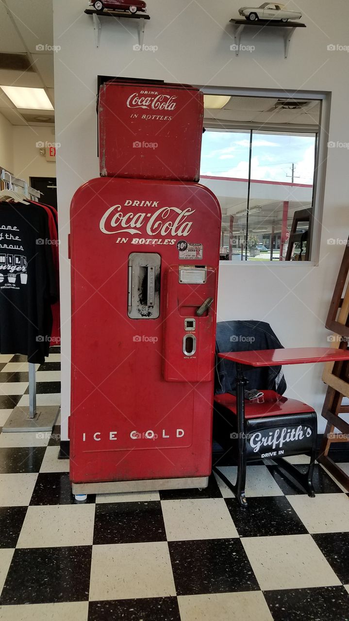 1956 coke machine