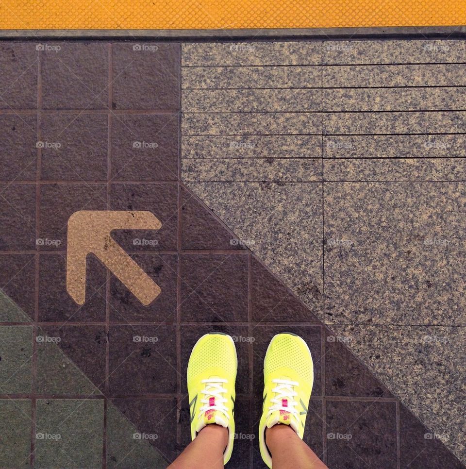 Waiting for the sky train 