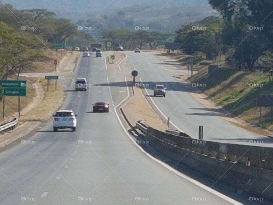 open road, mpumalanga, south africa