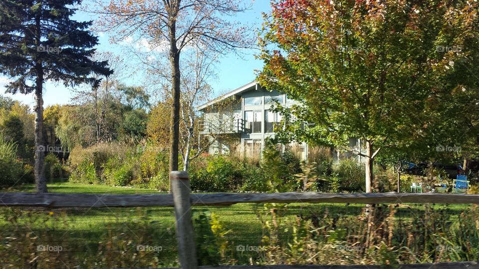 House in Autumn 